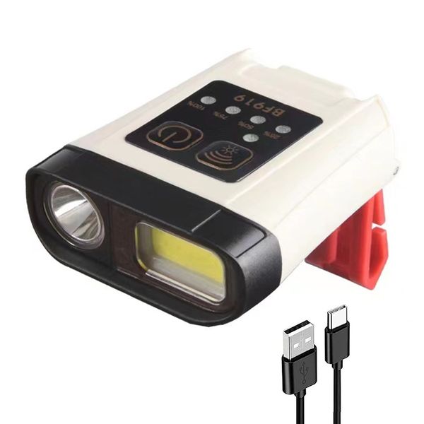 Rechargeable Multifunctional Sensor LED COB Headlamp- SD