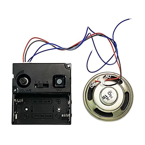 Music Chime Box with Horn Repair Parts,Wall Clock Accessories,Melody