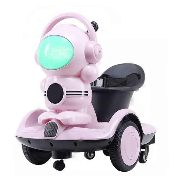 Children's Electric 360-Degree Rotating Spaceship Bug Motorcycle MC-57