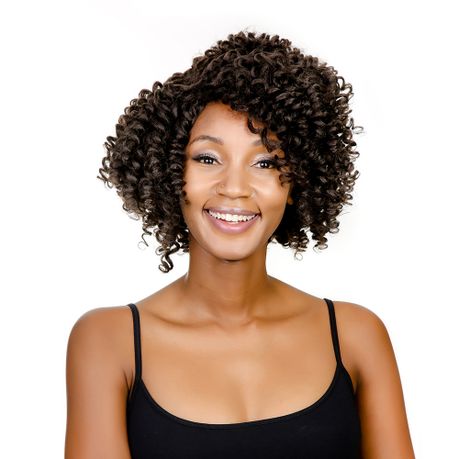 Magic Short Water Weaves Machine Made Synthetic Fiber Hair Wigs Ulrica 4# |  Buy Online in South Africa 