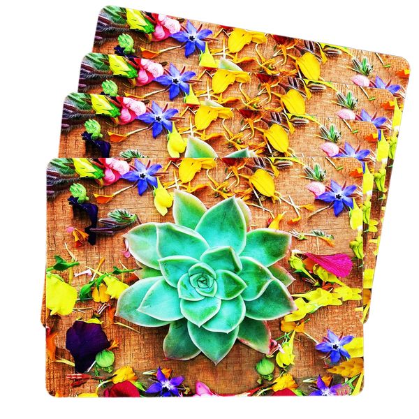 Floral Succulents Placemats