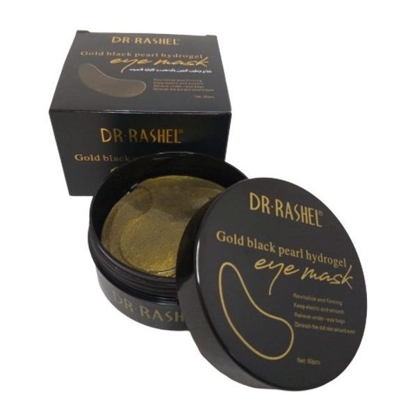 Dr Rashel 60 piece Black Pearl Hydrogel Collagen Eye Mask Shop Today
