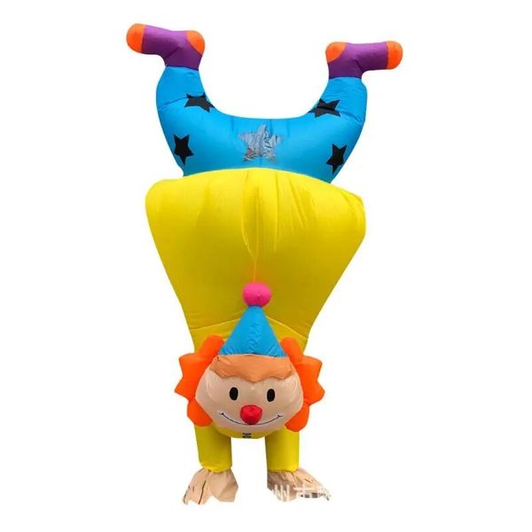 Inflatable Handstand Clown Suit