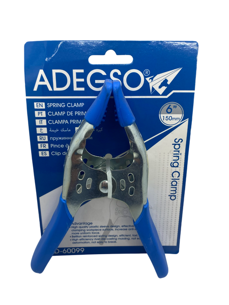 Adegso- Spring Clamp- 6" (150mm)