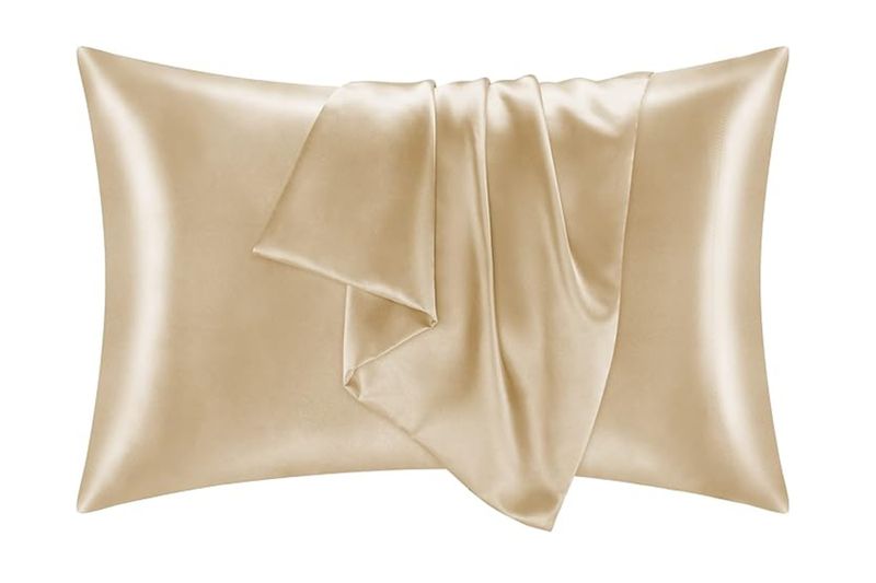 Luxury Silk Satin Pillowcase for Hair Skin with Envelope - Pack of 2