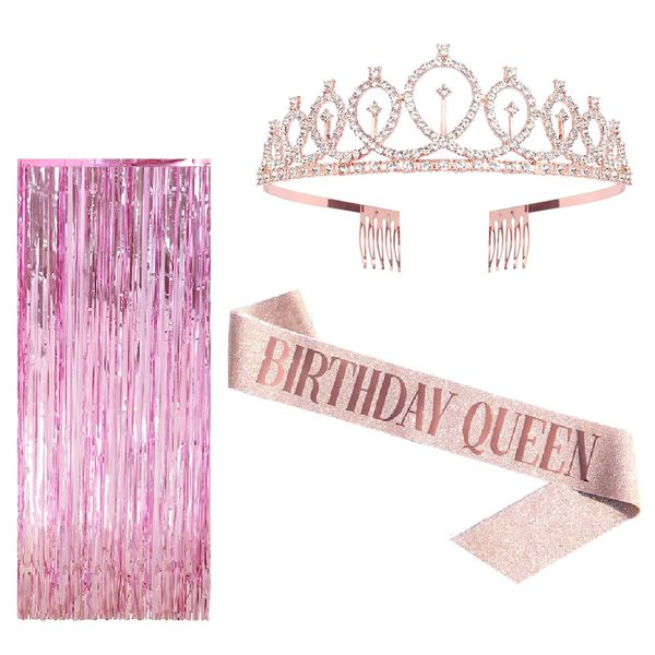 Birthday Party Shoulder Straps/Birthday Crown Accessories/Party Decor