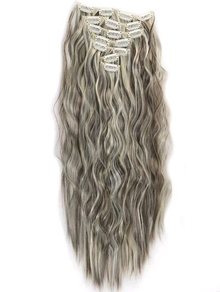 26th Avenue Collection 22 Inch Two Tone Ashes Blonde Clip In Extension.