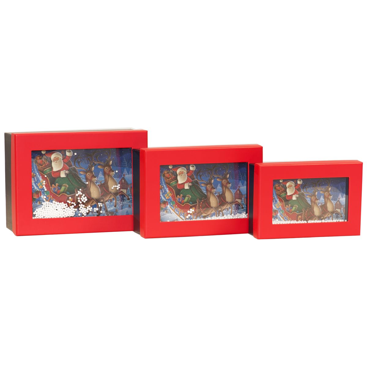 3 Nested Christmas Window Boxes Father Christmas Shop Today. Get it