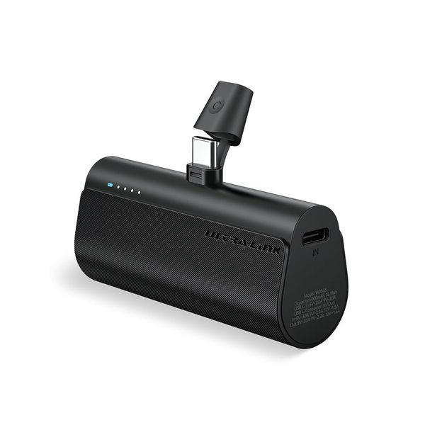 Ultra-Link 5000 mAh Power bank with Type -C Adapter