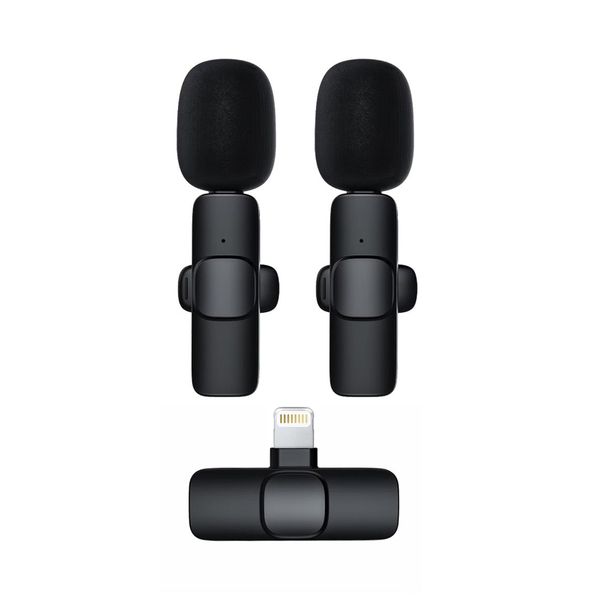 Lavalier Wireless 2 mics Microphones