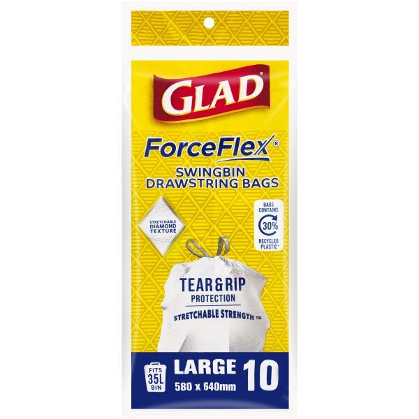 GLAD Forceflex Indoor Swingbin 10's