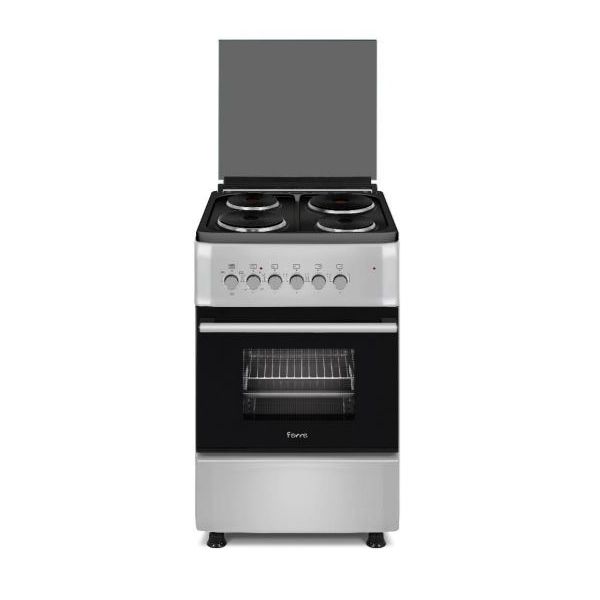 Ferre - 50x60 Free Standing Electric Cooker - Silver