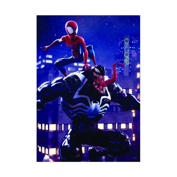 Spiderman and Venom - A1 Poster