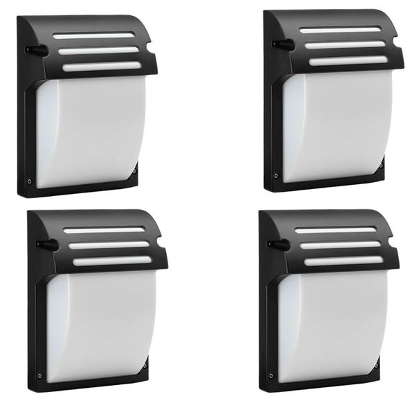 Set of 4 LED Waterproof Outdoor Led Wall Light -DRWL0012