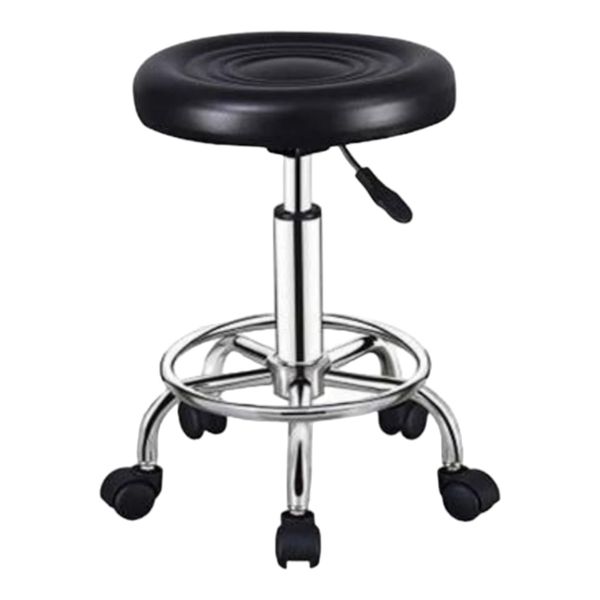 Smte -Diyya Rolling barstool -Black