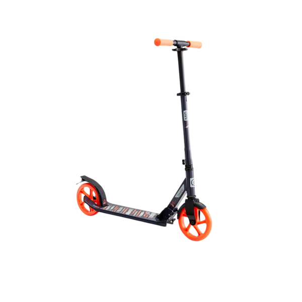 Oxelo Scooter Mid 7 with Stand - Blue/Navy/Orange