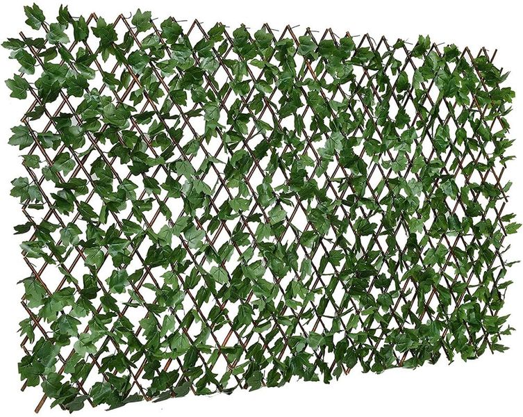 Artificial Grass Trellis Ivy Leaves 5 Piece