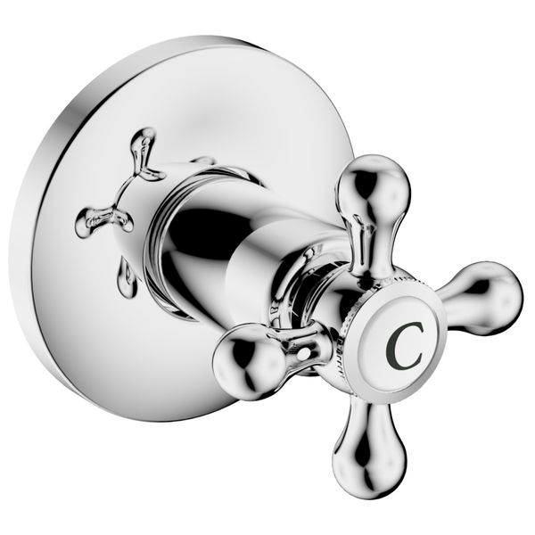 Cobra Roma Light Pattern Stoptap Underwall CXC 15mm Chrome