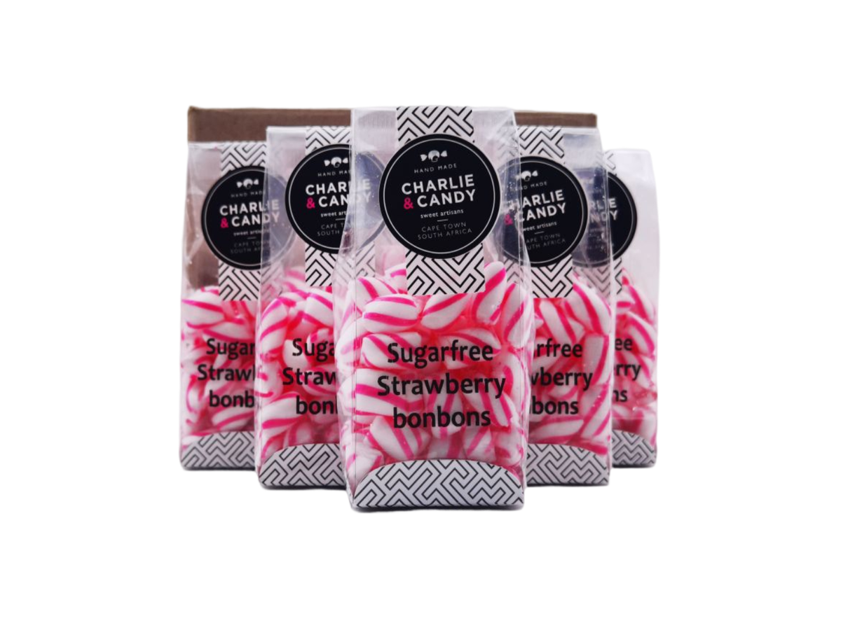 Bulk Sweets Mini Sugar Free Strawberry Bonbons Buy Online In South 