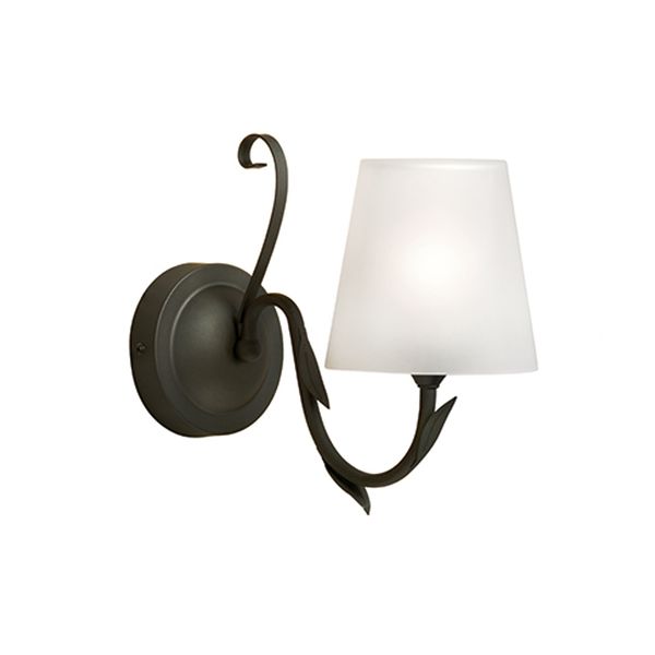 Arum Wall Light Charcoal E27 1x60w