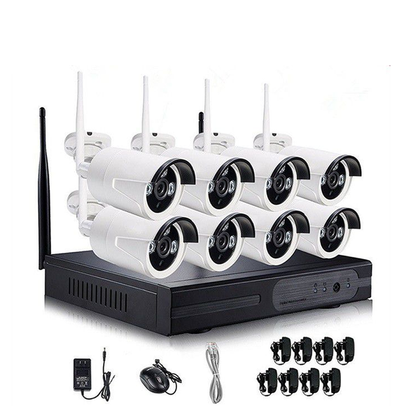 High Definition 8 Channel 720P Wireless Camera System