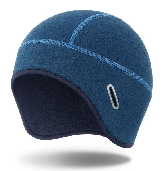 Winter Cycling Skull Cap,with Glasses Holes,Windproof,Undercap Sports Hat