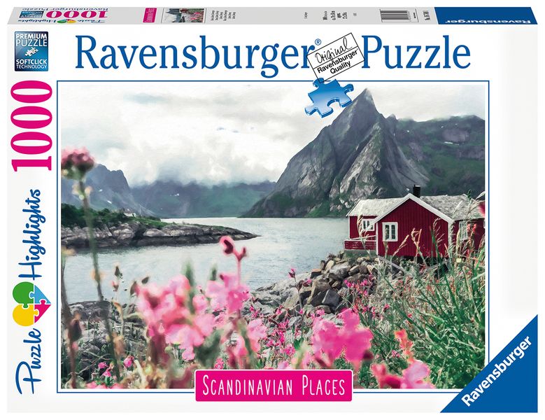 Ravensburger 1000 Piece Puzzles-Scandinavian Reine Lofoten Norway