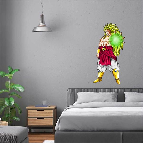 Broly Green Wall Art