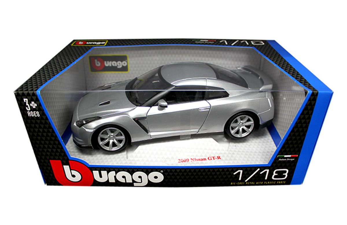 Modellino Nissan GT-R 1:18 Bburago - Portiere Apribili E Sterzo Funzionante - Foto 7