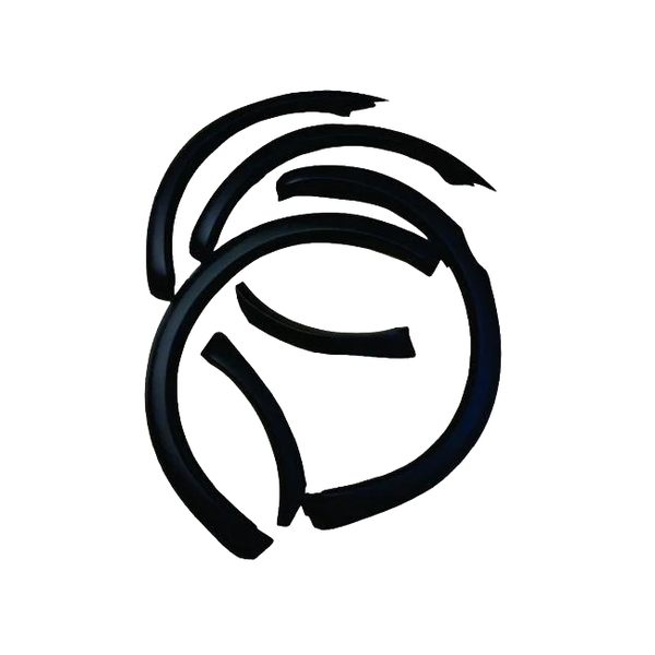 Motolab Slimline Fender Flares with PDC Compatible with Ford Ranger 2016+