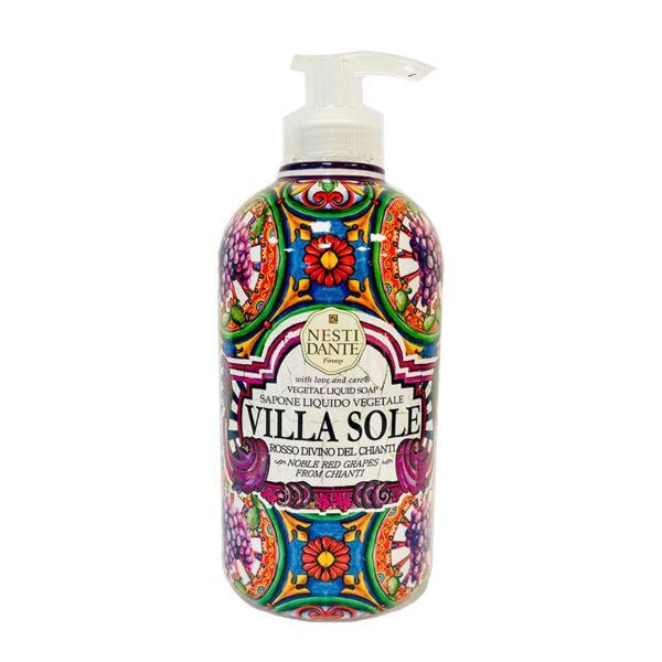 Villa Sole Rosso Divino Del Chanti Liquid Soap 500ml