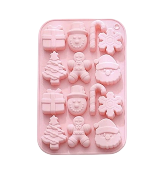 Christmas Shaped Silicone Baking Mould