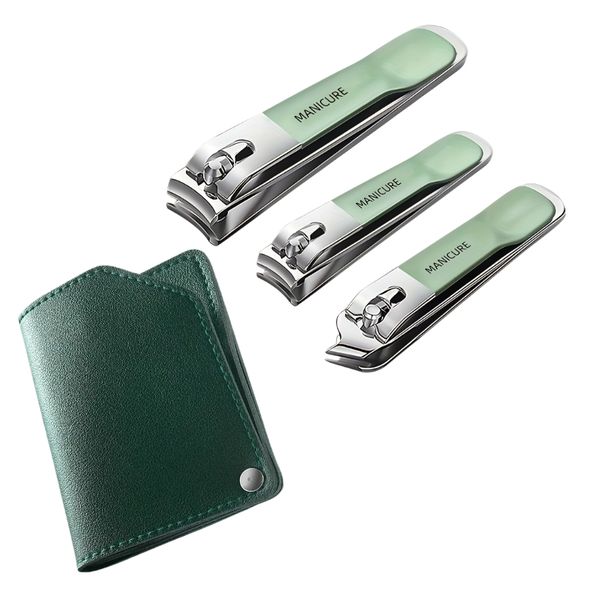 3Piece Nail Clipper Set - High Carbon Steel