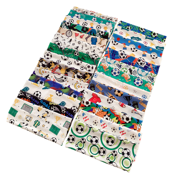 27 World Cup Themed Elastic Headbands