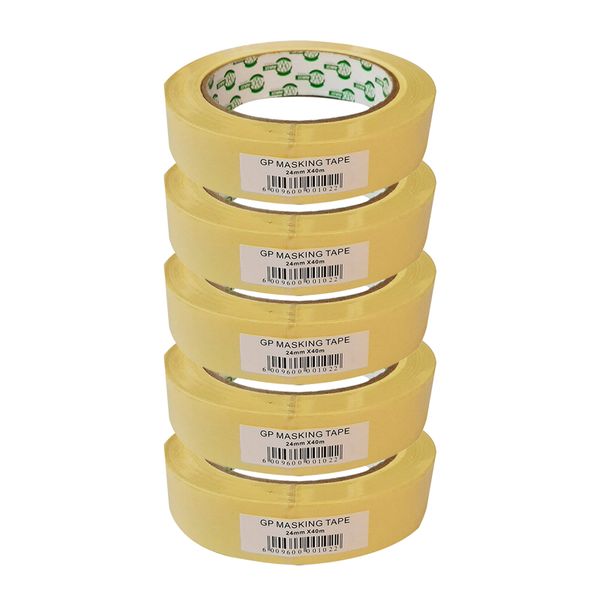Masking Tape Avast General Purpose 24mmx40m ( 5 Pack )