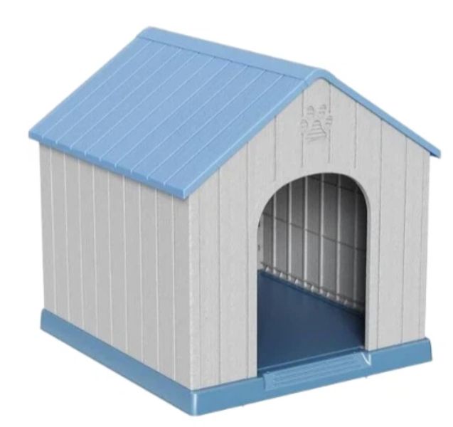 Resin Dog House for Small Dogs Indoor Outdoor Use