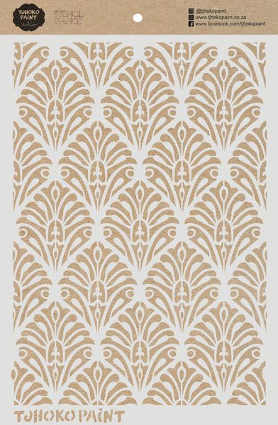 Tjhoko Paint Stencil - A3 - Moroccan Magic