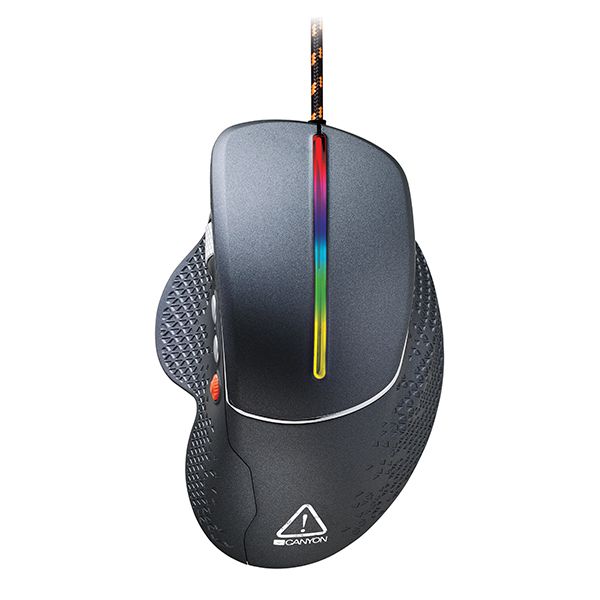 Canyon Apstar RGB 6-Button Gaming Mouse | 6400DPI Sunplus Sensor | Wired