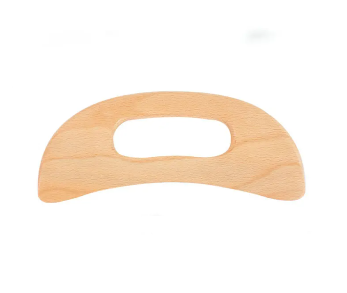 Body Gua Sha Massaging Lymphatic Drainage Tool Wood or Stone Variants