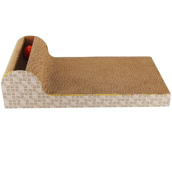 Pet Cat Scratch Board Pad Grinding Nails Protecting Furniture Pet Toy 44cm