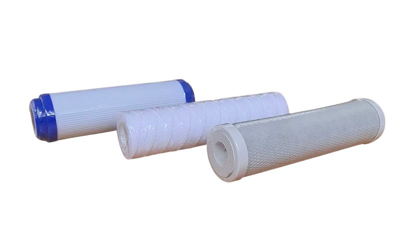 Domestic Range 10" 3 Stage Water Filtration Replacement Set