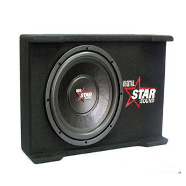 Starsound 12 Inch 4100w Slimline Subwoofer and Compact Enclosure