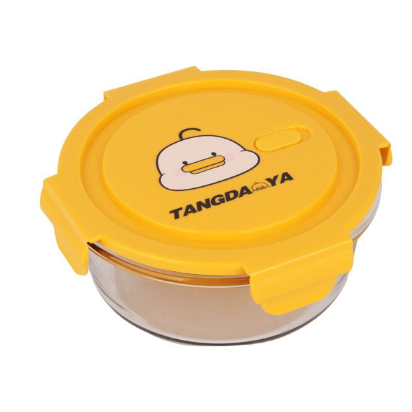 ZH-Round Glass Lunch Box