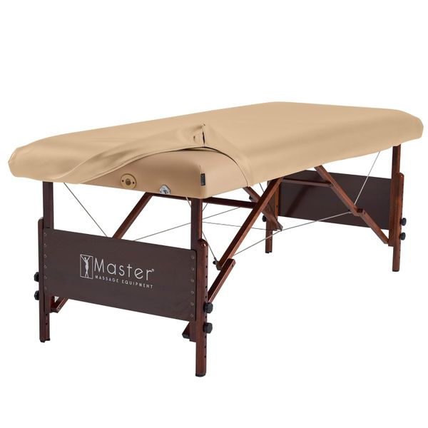 Fitted Vinyl Massage Bed Cover WITH Facehole