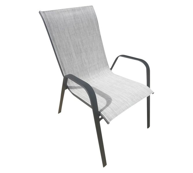Design House Textilene Chair Grey