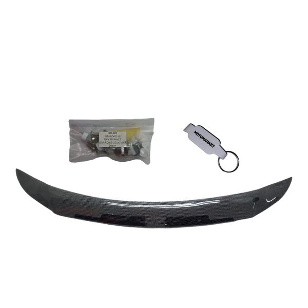 Suzuki SX4 Bonnet Guard 2010-2014 &amp; MotoMarket Keyring