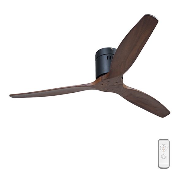 The Lighting Warehouse - Fan Australis X 3 Blade Black