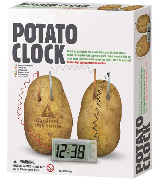 ZYS - Potato Clock - DIY Science Experiment Educational Kids Toy