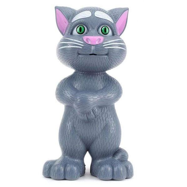 GS Mini Intelligent Talking Tom Cat Toy 12inch - Grey