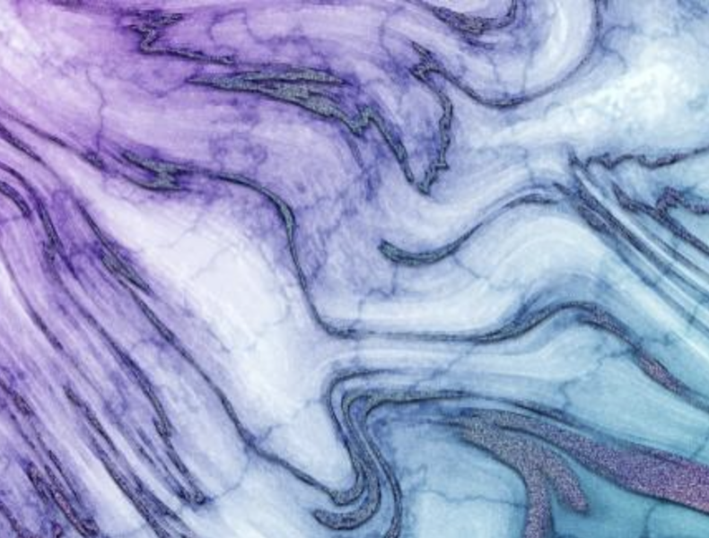 Premium Framed Canvas Print: Marble Print 5